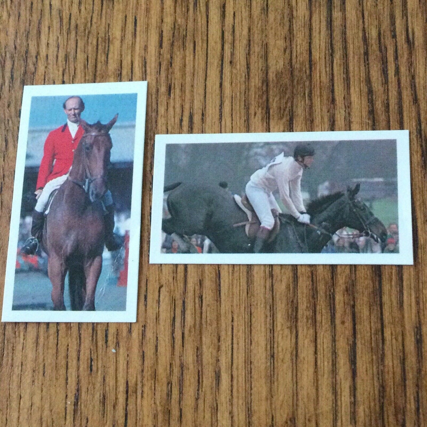 OLYMPICS EQUESTRIAN GOLD MEDALISTS Brooke Bond Tea Cards Olympic Greats #32 #33