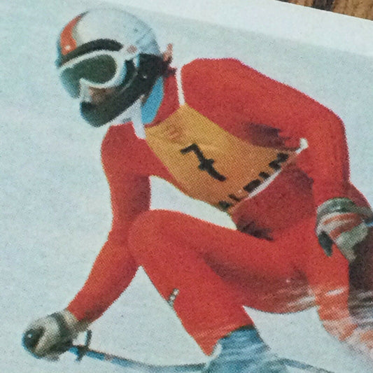 OLYMPICS ROSI MITTERMAIER Brooke Bond Tea Card Olympic Greats #36 SKIING GERMANY