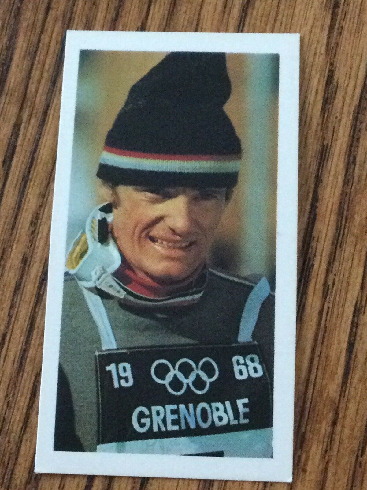 OLYMPICS JEAN-CLAUDE KILLY Brooke Bond Tea Card Olympic Greats #37 SKIING FRANCE