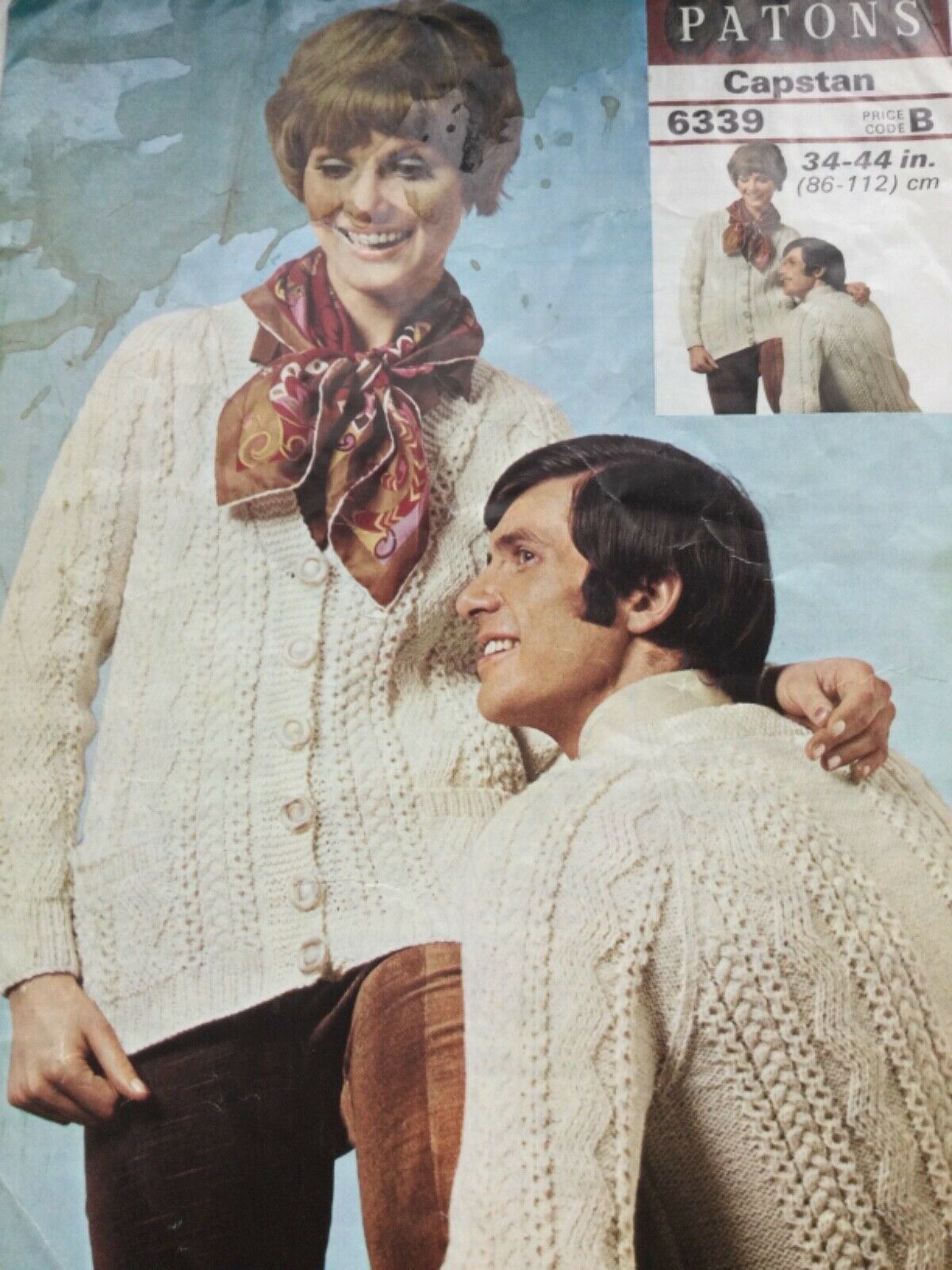 VINTAGE 1960s and 1970s Retro KNITTING PATTERNS - sold individually - take your pick