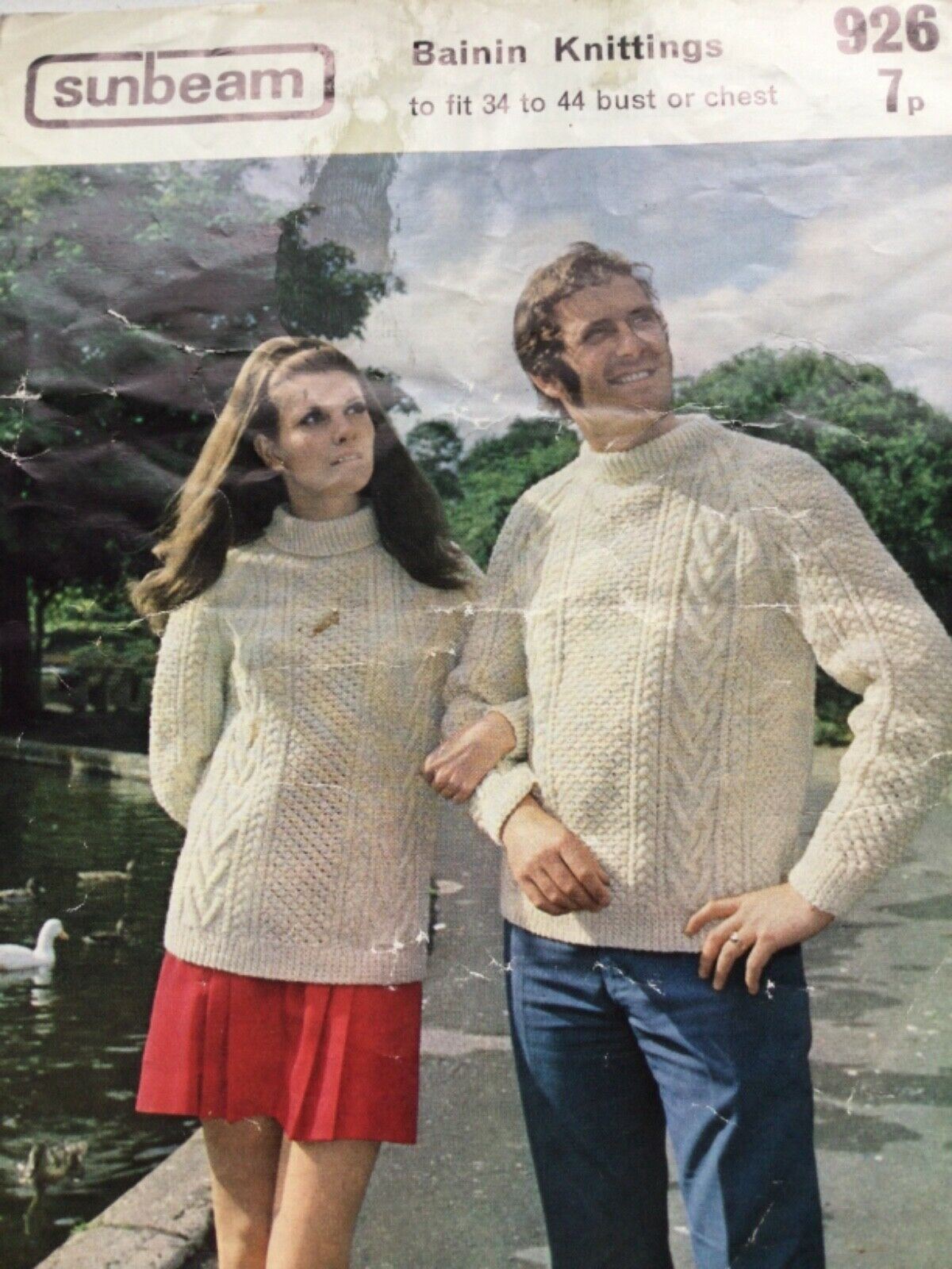 VINTAGE 1960s and 1970s Retro KNITTING PATTERNS - sold individually - take your pick