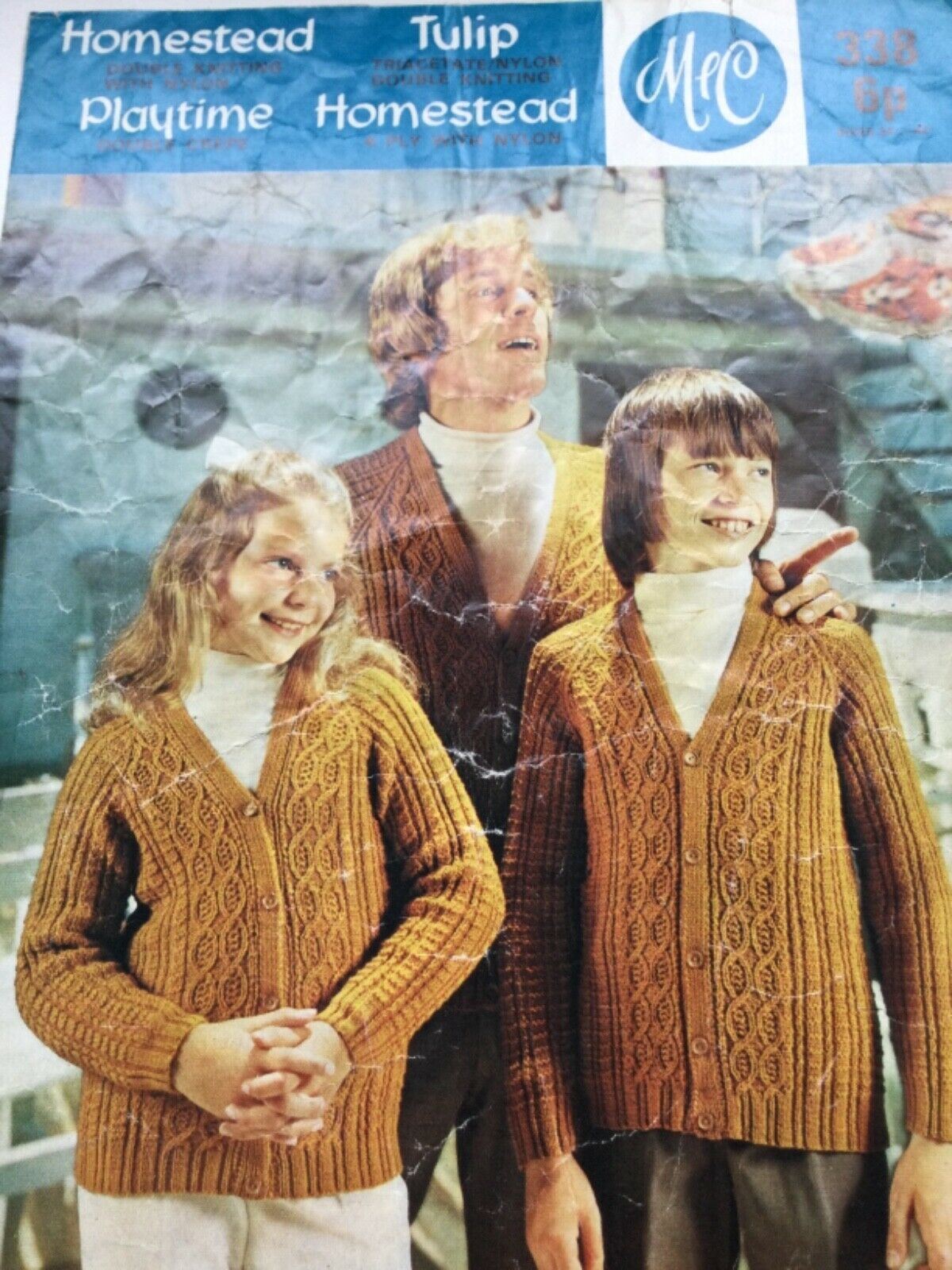 VINTAGE 1960s and 1970s Retro KNITTING PATTERNS - sold individually - take your pick