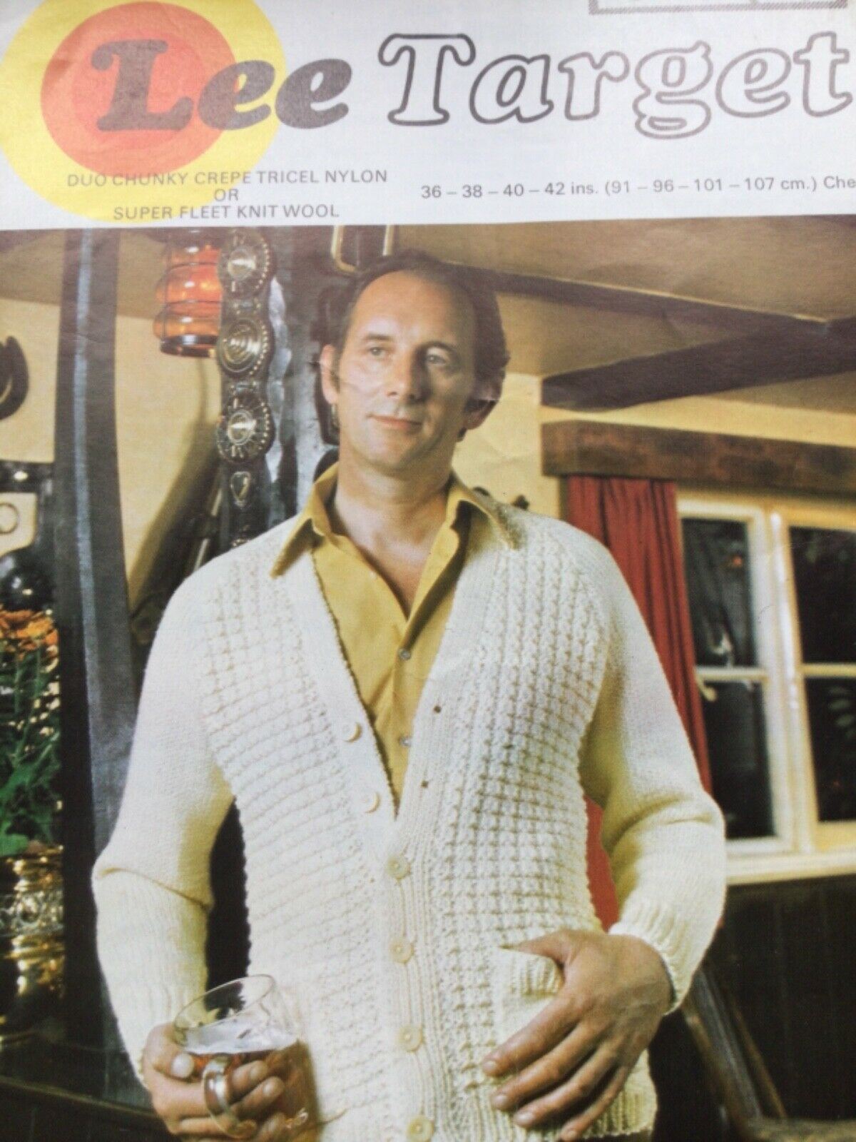 VINTAGE 1960s and 1970s Retro KNITTING PATTERNS - sold individually - take your pick