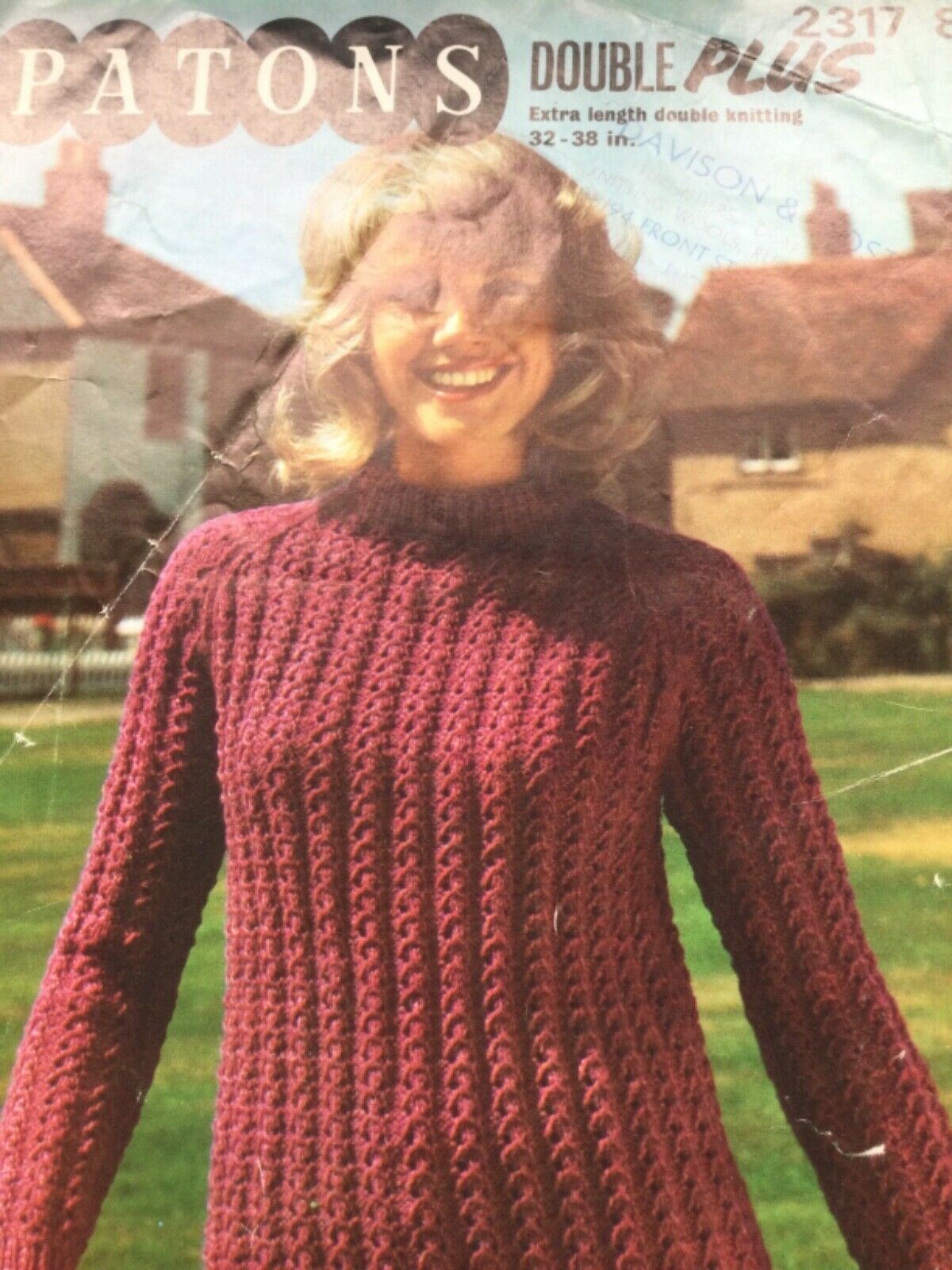 VINTAGE 1960s and 1970s Retro KNITTING PATTERNS - sold individually - take your pick