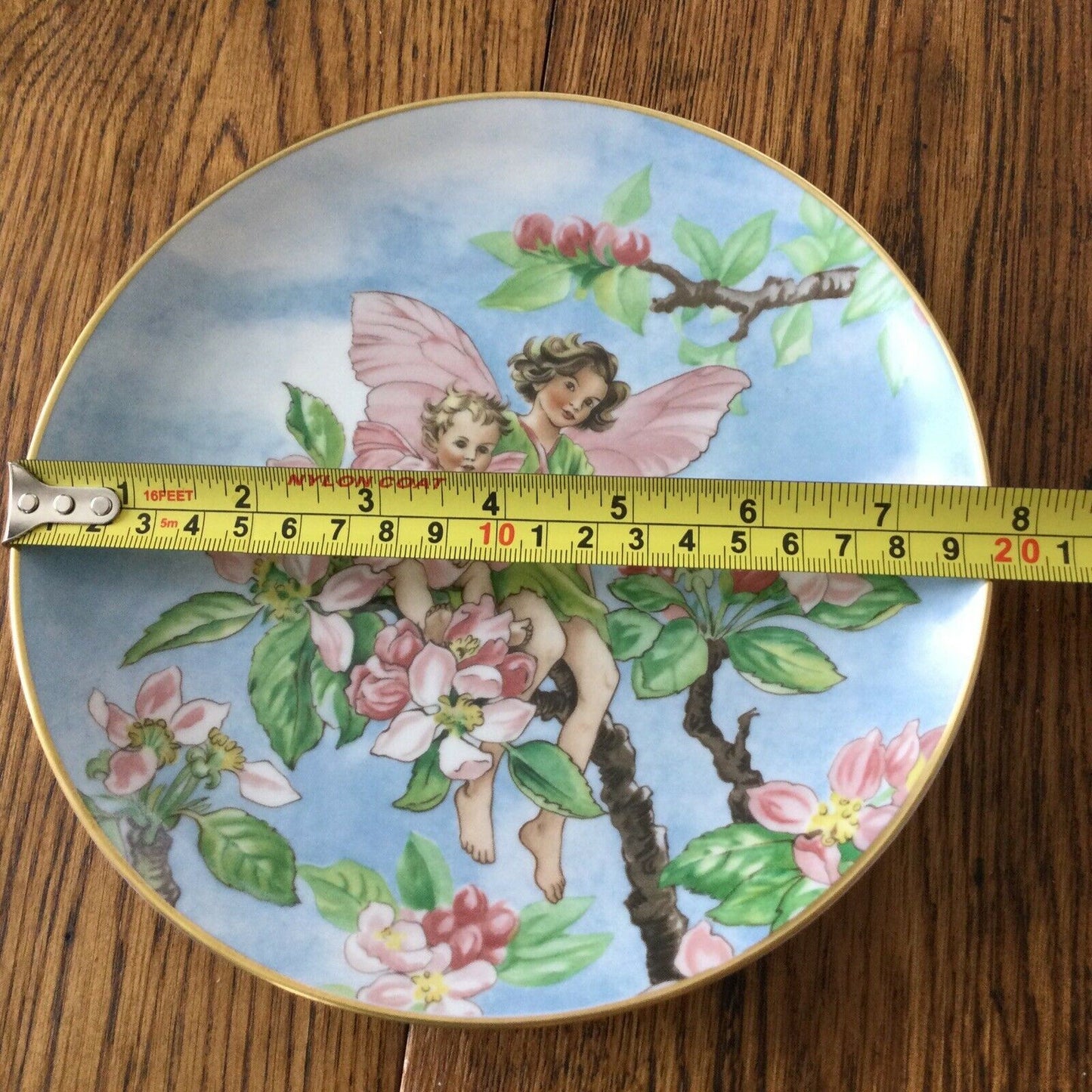 VILLEROY & BOCH HEINRICH FLOWER FAIRY APPLE BLOSSOM plate Cicely Mary Barker