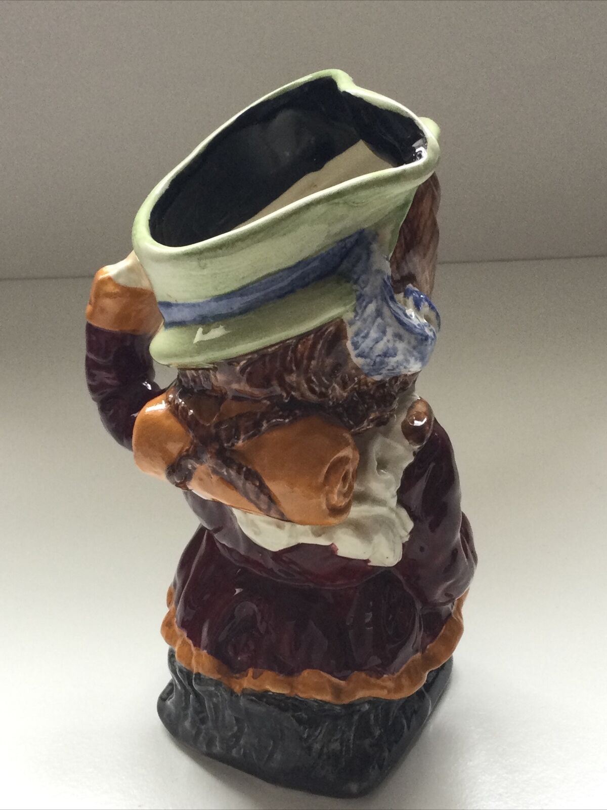 Vintage BURLEIGH WARE Toby Character Jug. NICHOLAS NICKLEBY Dickens Series