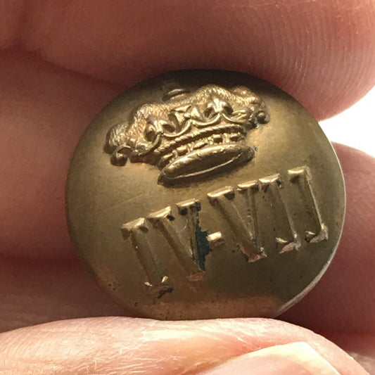 WW2 4th/7th ROYAL DRAGOON GUARDS REGIMENT TUNIC Cuff BUTTON 18mm