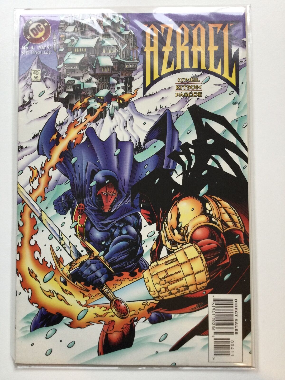 DC AZRAEL No.4 May ‘95 1995 Vintage VGC O’Neil Kitson Pascoe VGC