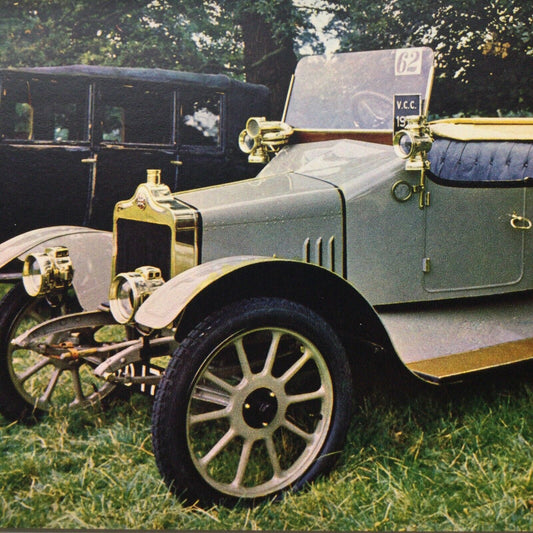 Vintage Car Postcard 1913 STANDARD RHYL 9.5 h.p. J Arthur Dixon T7415