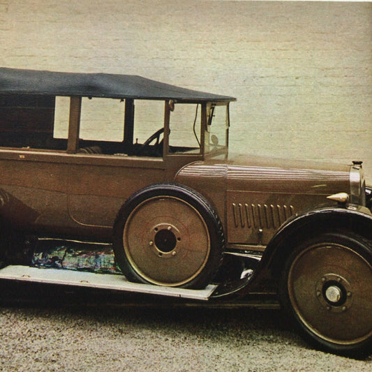 Vintage Car Postcard 1922 ARROL-JOHNSTON All Weather Body Glasgow Museum