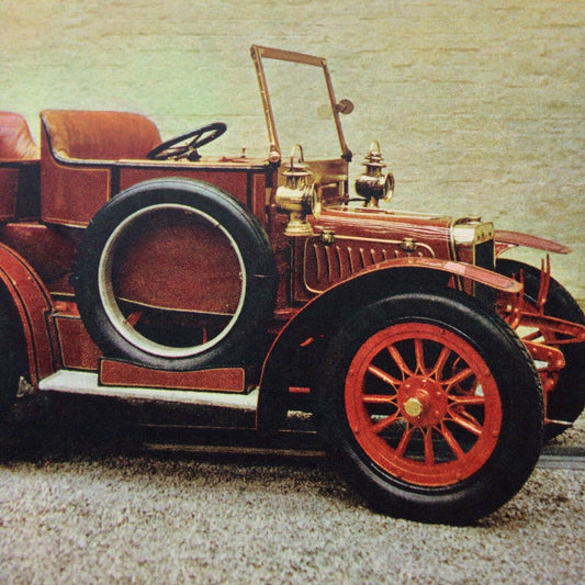 Vintage Car Postcard 1904 ALBION Glasgow Museum Of Transport J Arthur Dixon