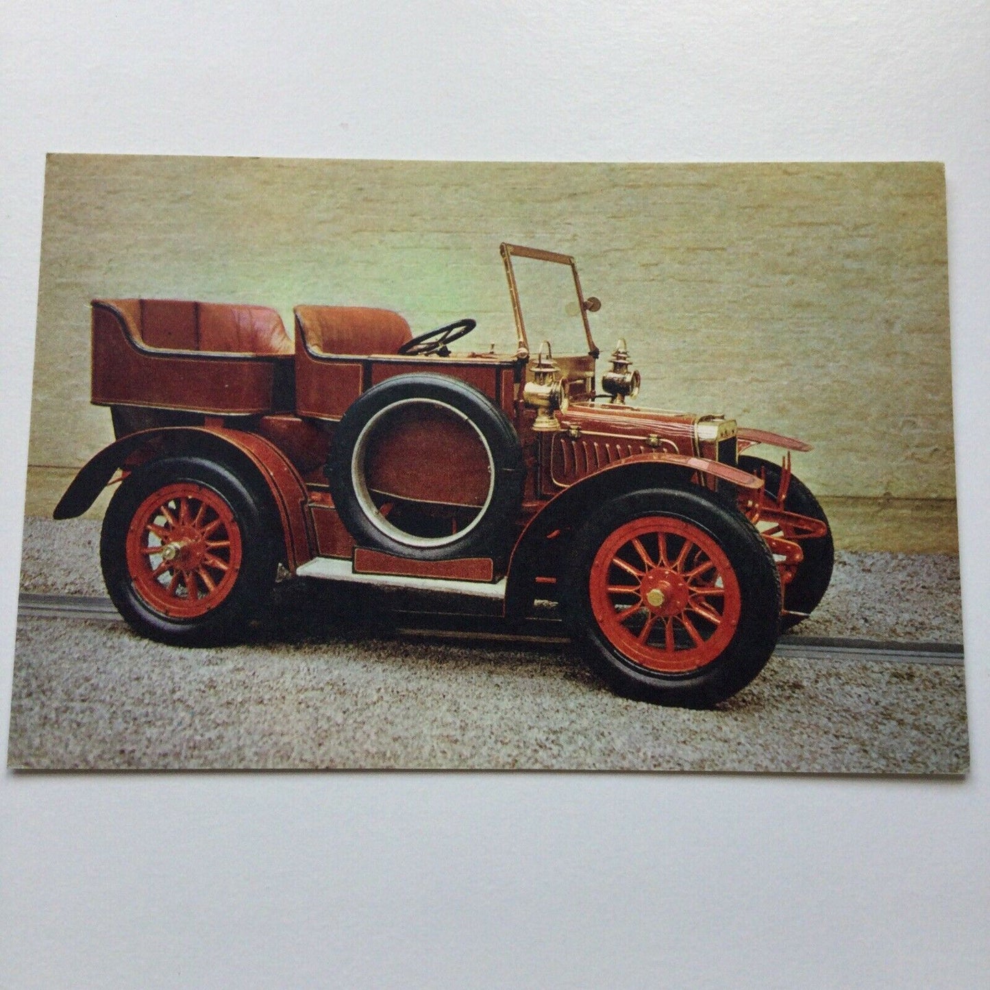 Vintage Car Postcard 1904 ALBION Glasgow Museum Of Transport J Arthur Dixon