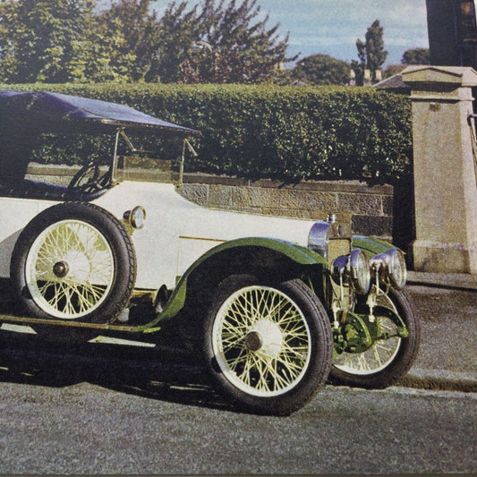 Vintage Car Postcard 1913 ARGYLL model G Glasgow Museum Of Transport