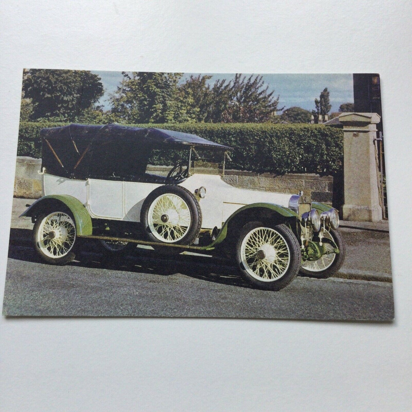 Vintage Car Postcard 1913 ARGYLL model G Glasgow Museum Of Transport