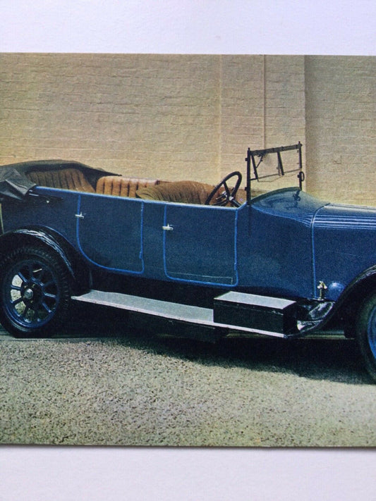 Vintage Car Postcard 1927 ARGYLL Scottish Car Maker Glasgow Museum Of Transport