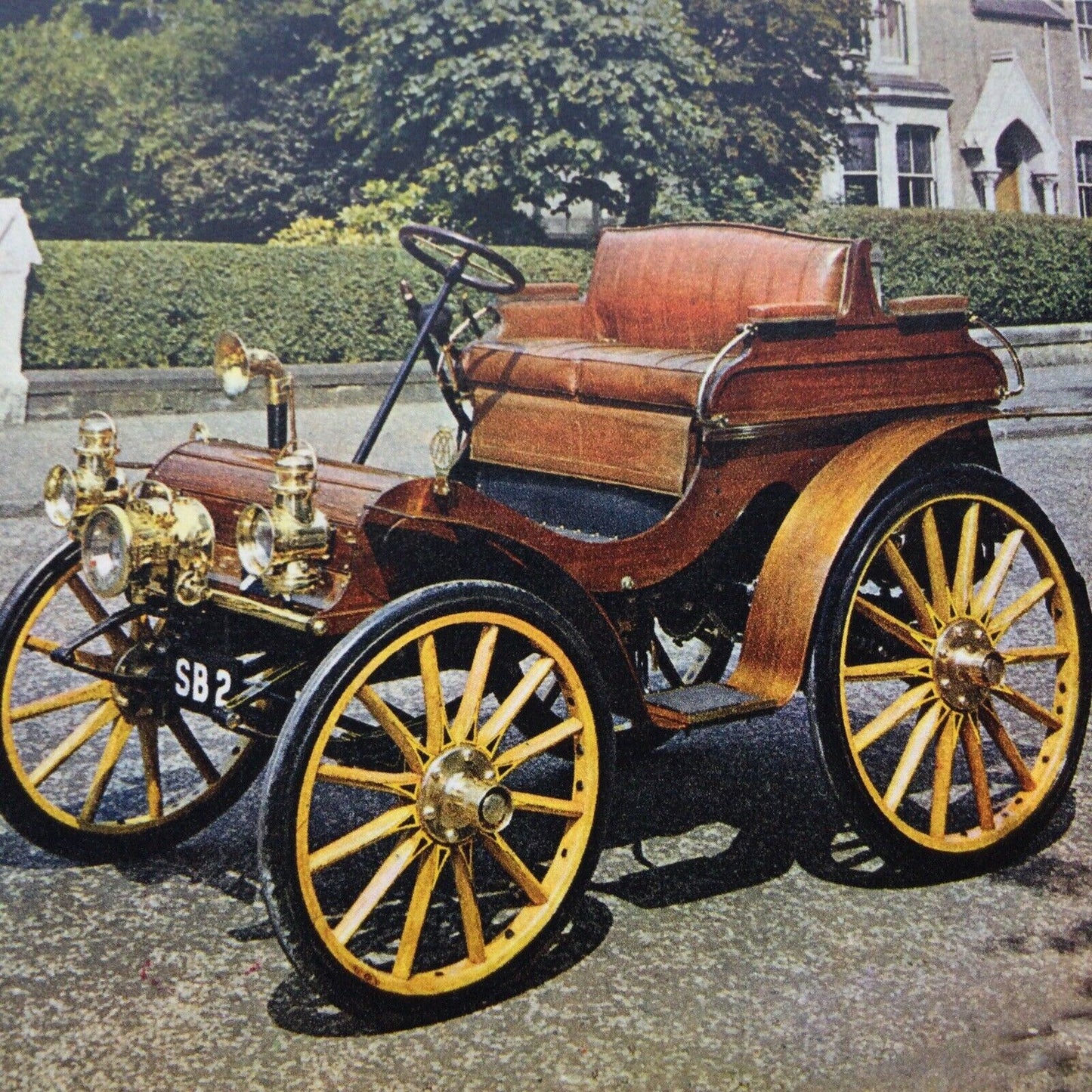 Vintage Car Postcard 1901 ARROL-JOHNSTON Built In Paisley Glasgow