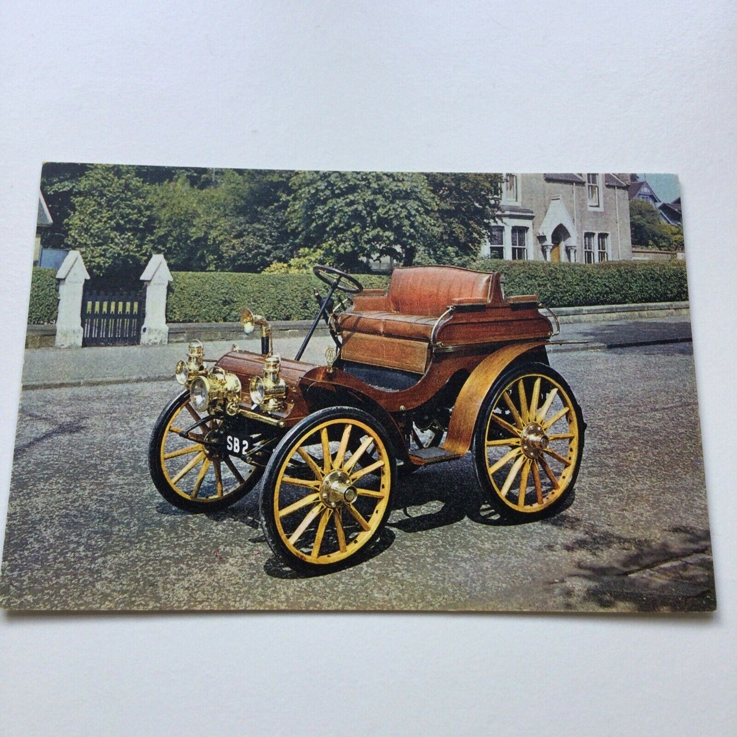 Vintage Car Postcard 1901 ARROL-JOHNSTON Built In Paisley Glasgow