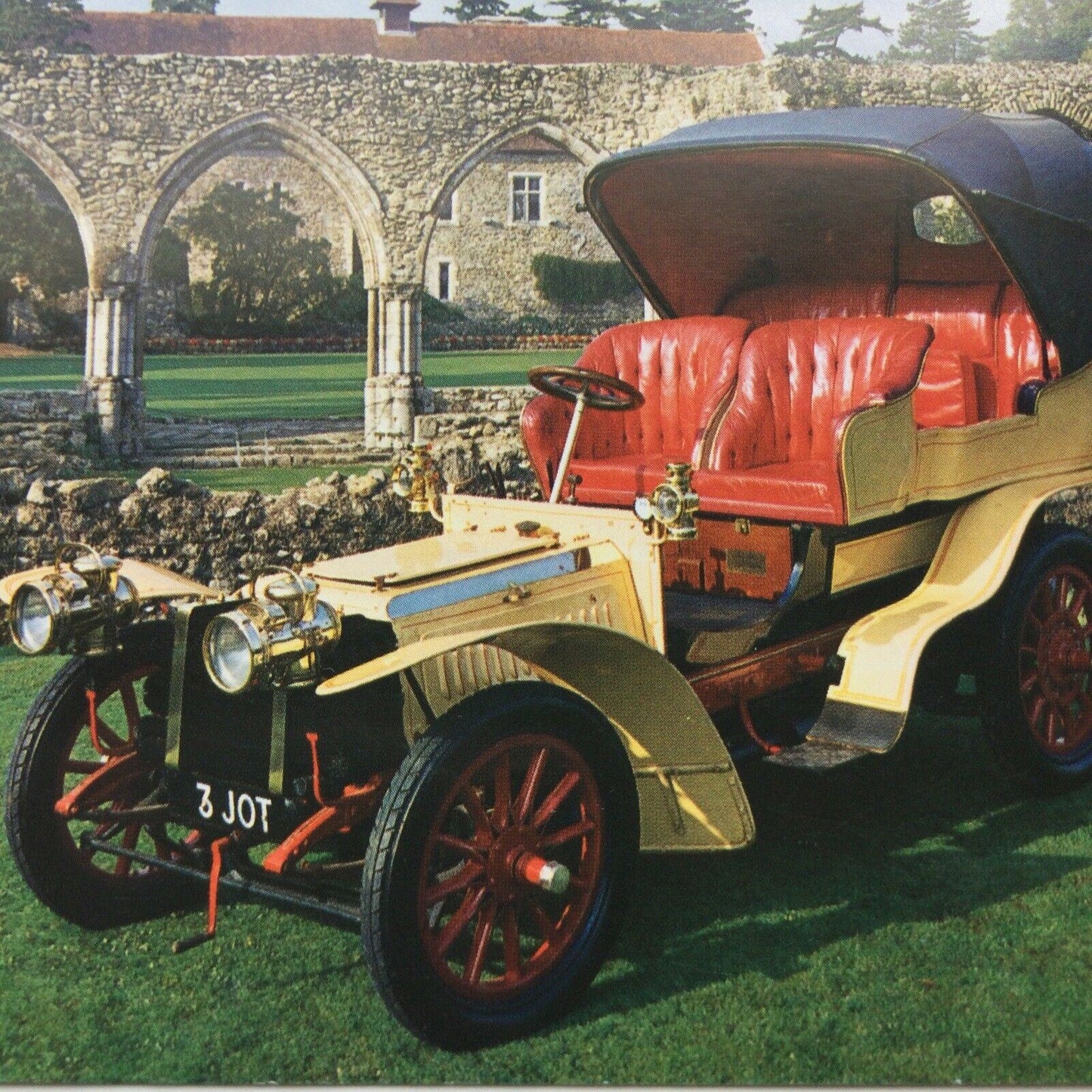 Vintage Car Postcard 1903 24 hp DE DIETRICH Beaulieu National Motor Museum