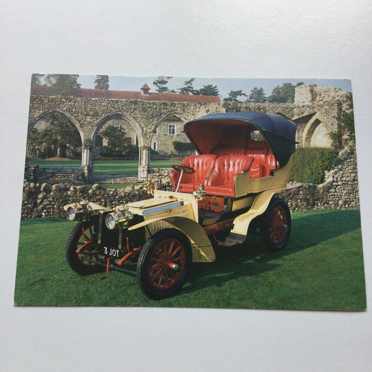 Vintage Car Postcard 1903 24 hp DE DIETRICH Beaulieu National Motor Museum