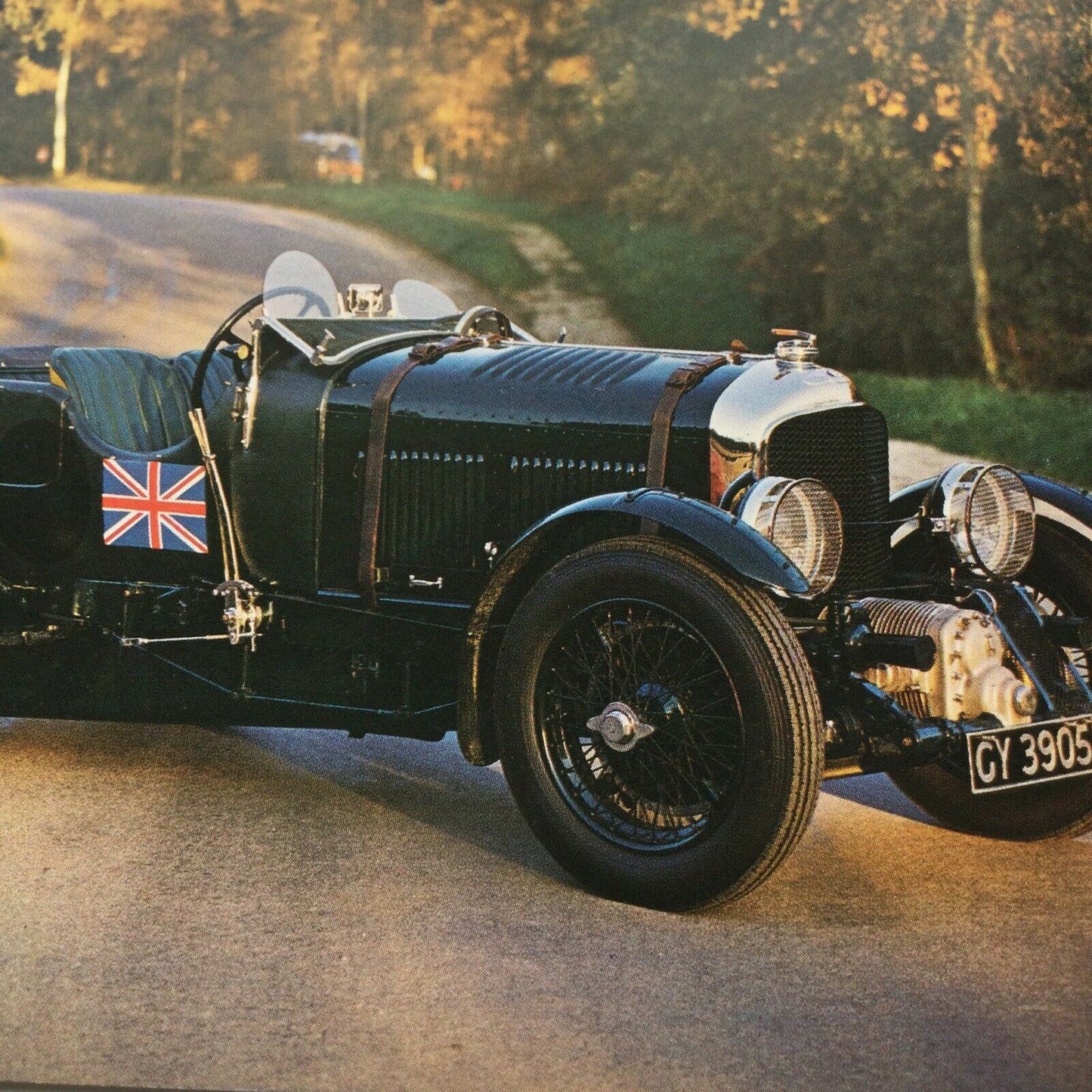 Vintage Car Postcard 1931 BENTLEY Replica Of Short-chassis Supercharged Birkin