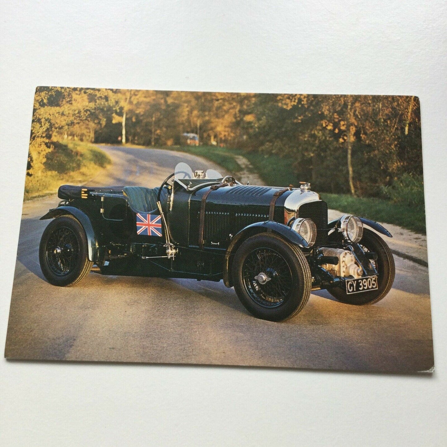 Vintage Car Postcard 1931 BENTLEY Replica Of Short-chassis Supercharged Birkin