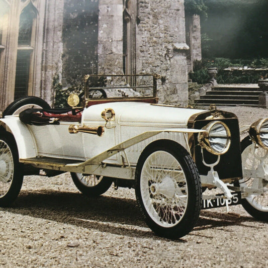 Vintage Car Postcard 1912 HISPANO-SUIZA ALFONSO XIII Sports Car 4c 3.6l