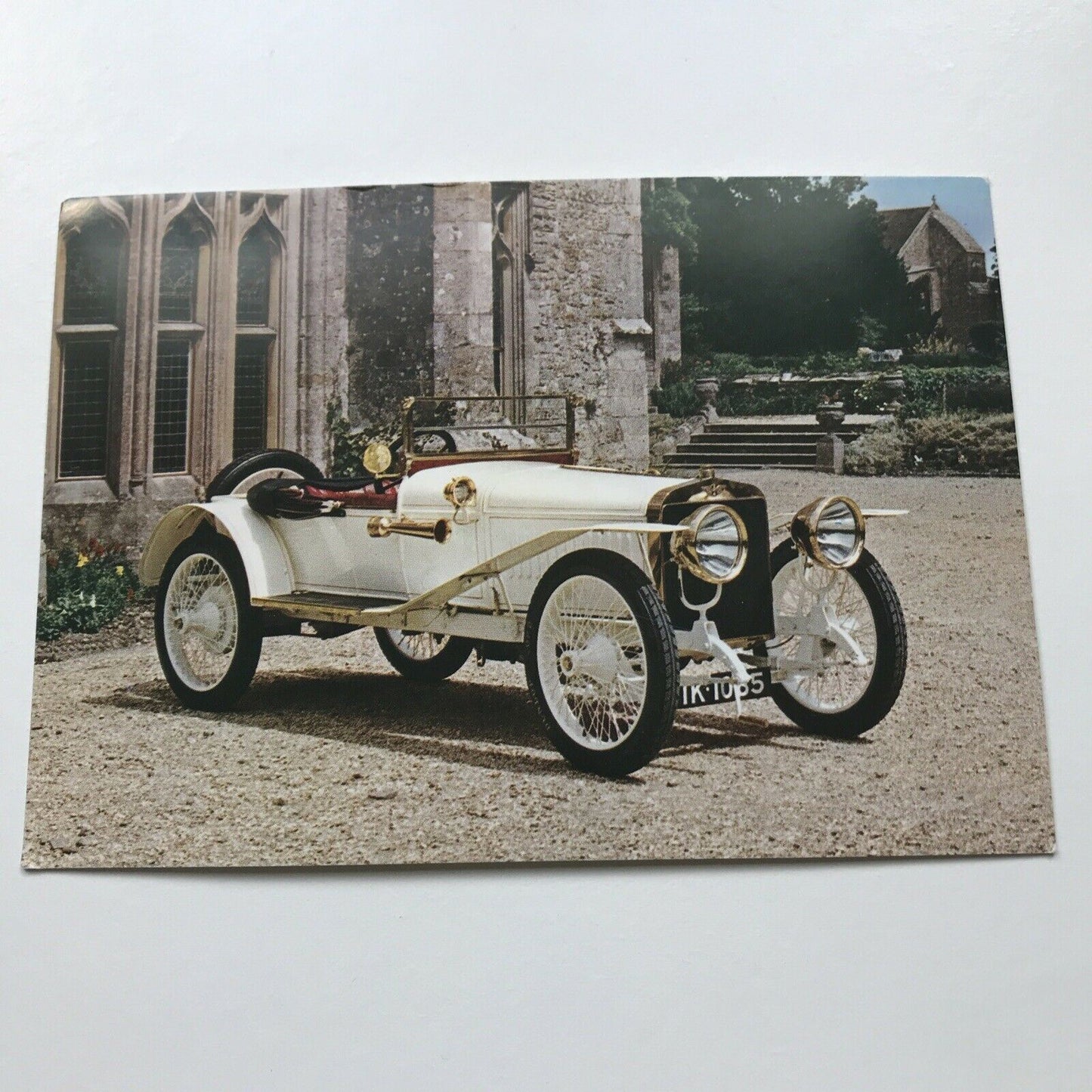 Vintage Car Postcard 1912 HISPANO-SUIZA ALFONSO XIII Sports Car 4c 3.6l