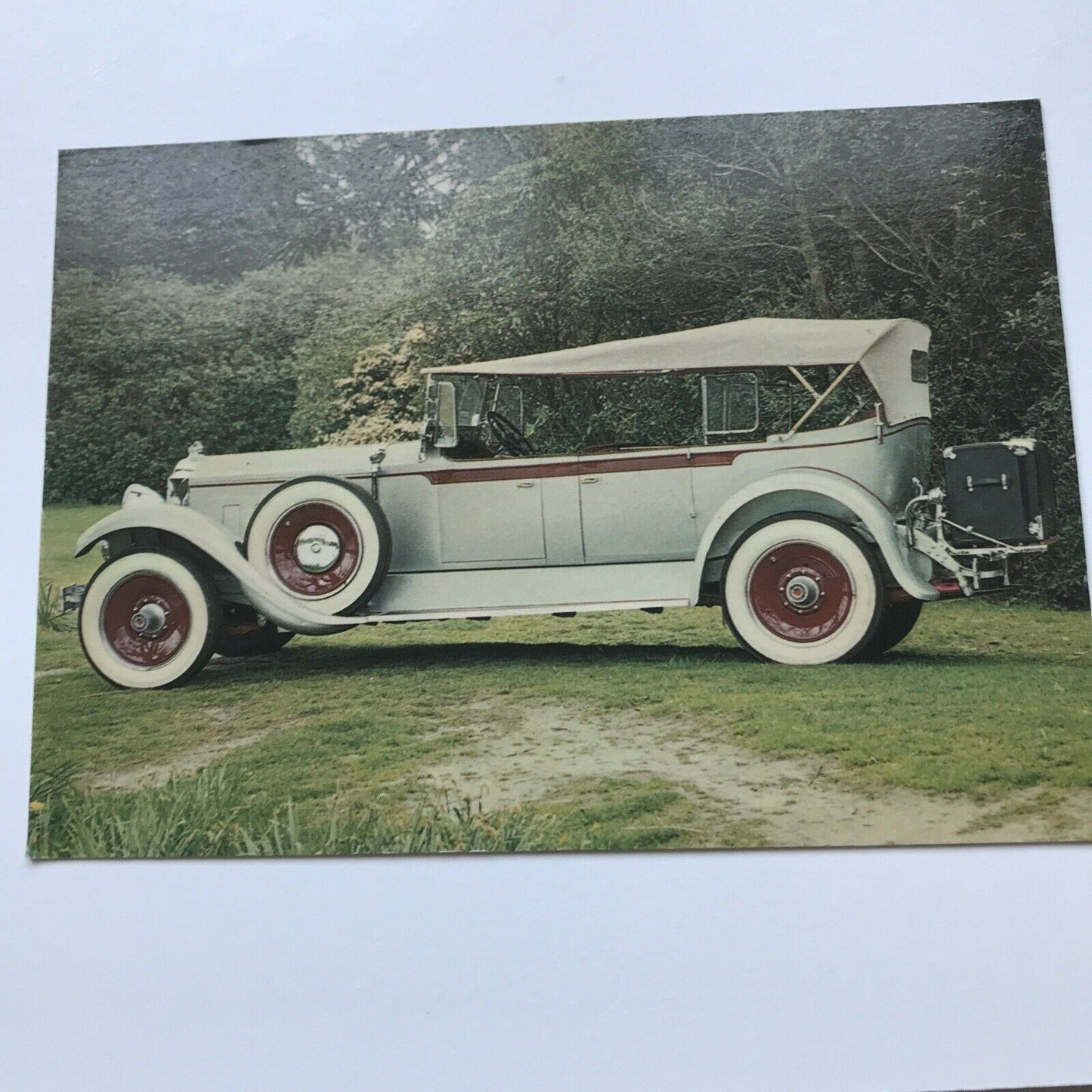 Vintage Car Postcard PACKARD 640 1929 National Motor Museum Camden Graphics