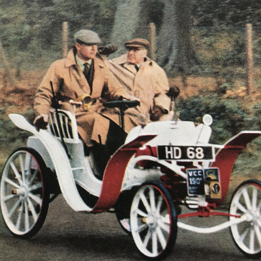 Vintage Car Postcard 1901 CLEMENT-PANHARD 4.5hp Voiturette. Photo From 1950s?