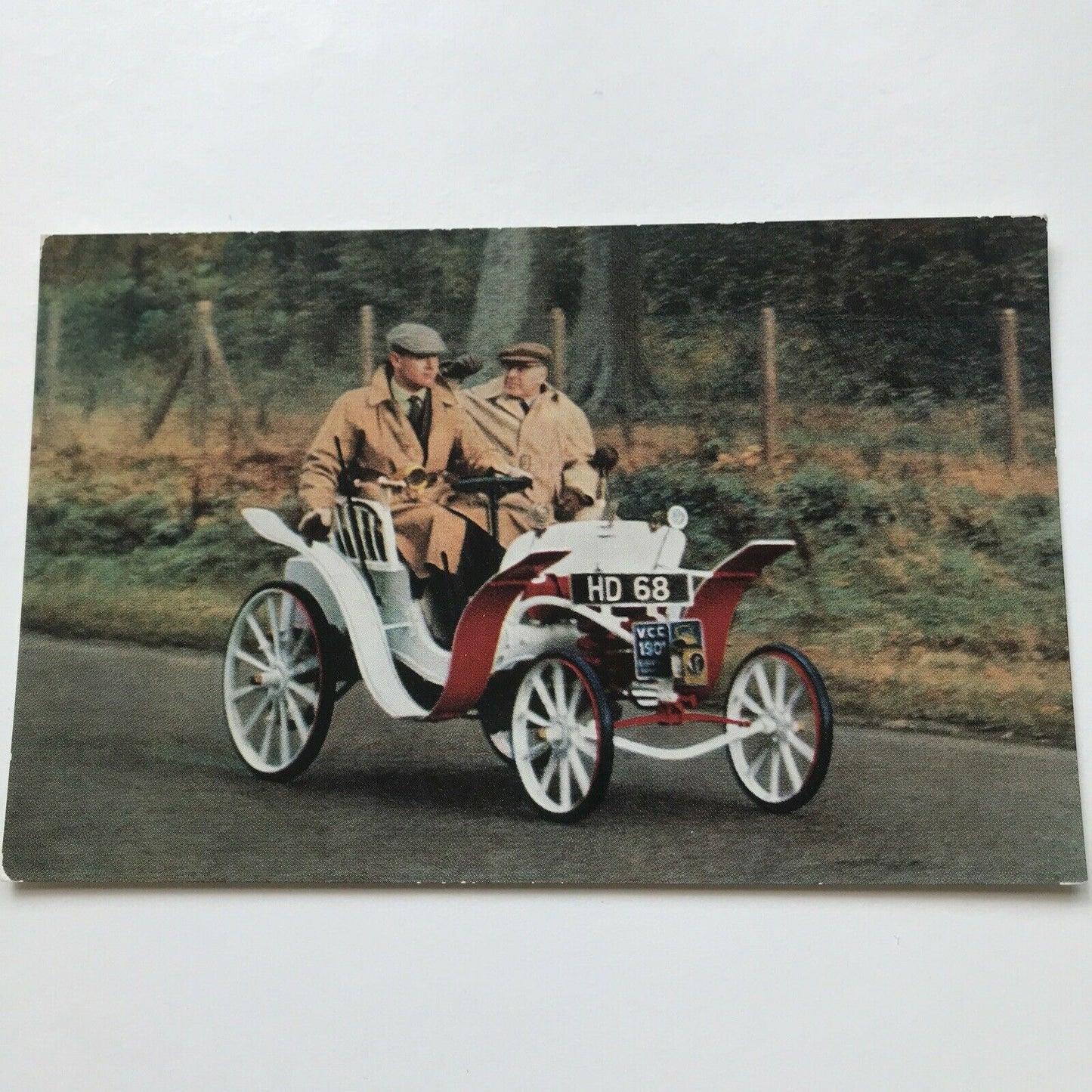 Vintage Car Postcard 1901 CLEMENT-PANHARD 4.5hp Voiturette. Photo From 1950s?