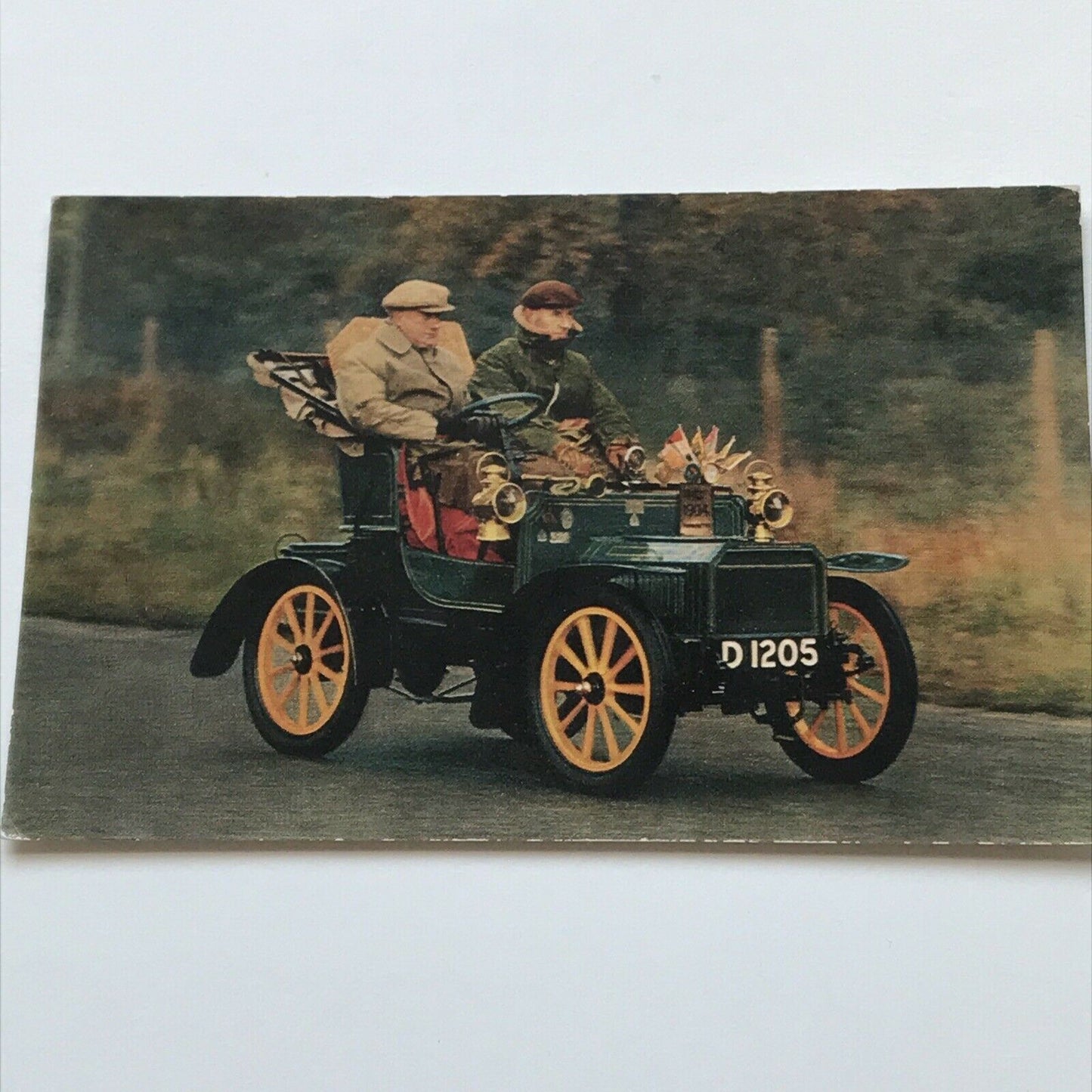 Vintage Car Postcard 1904 HUMBERETTE 6.5hp Two-seater