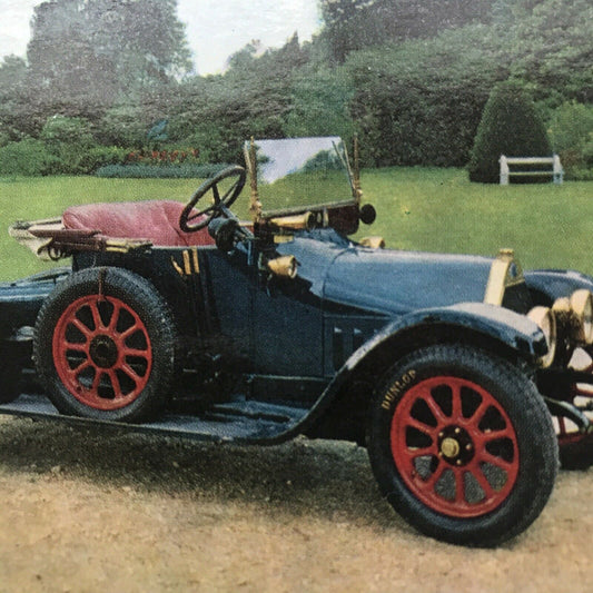 Vintage Car Postcard 1913 FIÂT 12/15hp TWO SEATER Beaulieu National Motor Museum