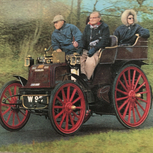 Vintage Car Postcard 1897 DAIMLER 4hp Tonneau