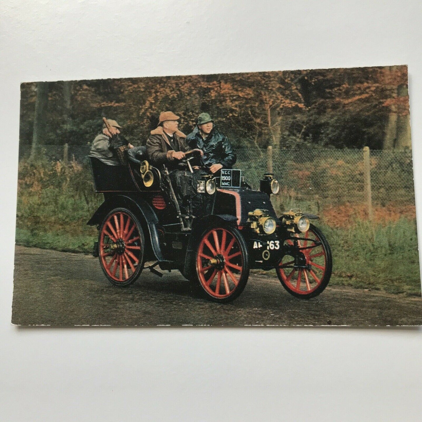 Vintage Car Postcard 1900 MMC 6hp Tonneau J Salmon Postcard