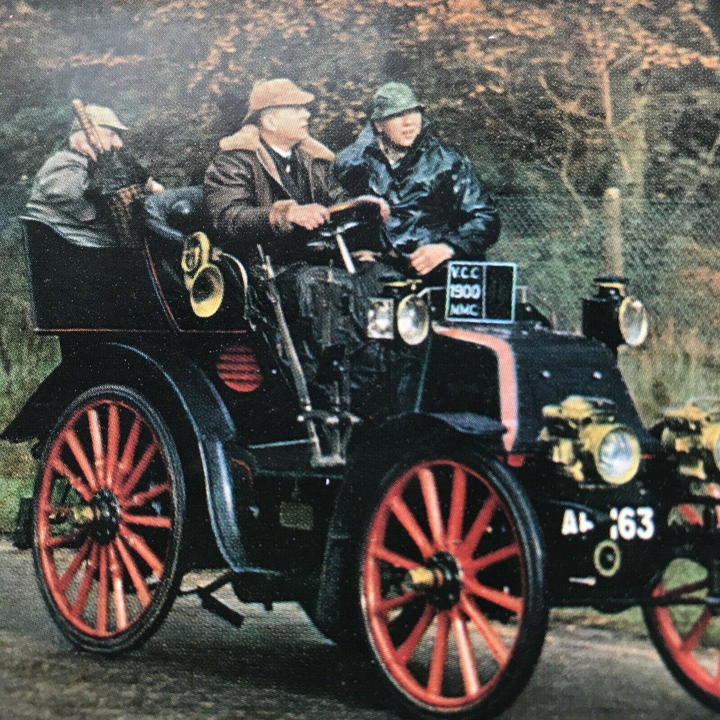 Vintage Car Postcard 1900 MMC 6hp Tonneau J Salmon Postcard