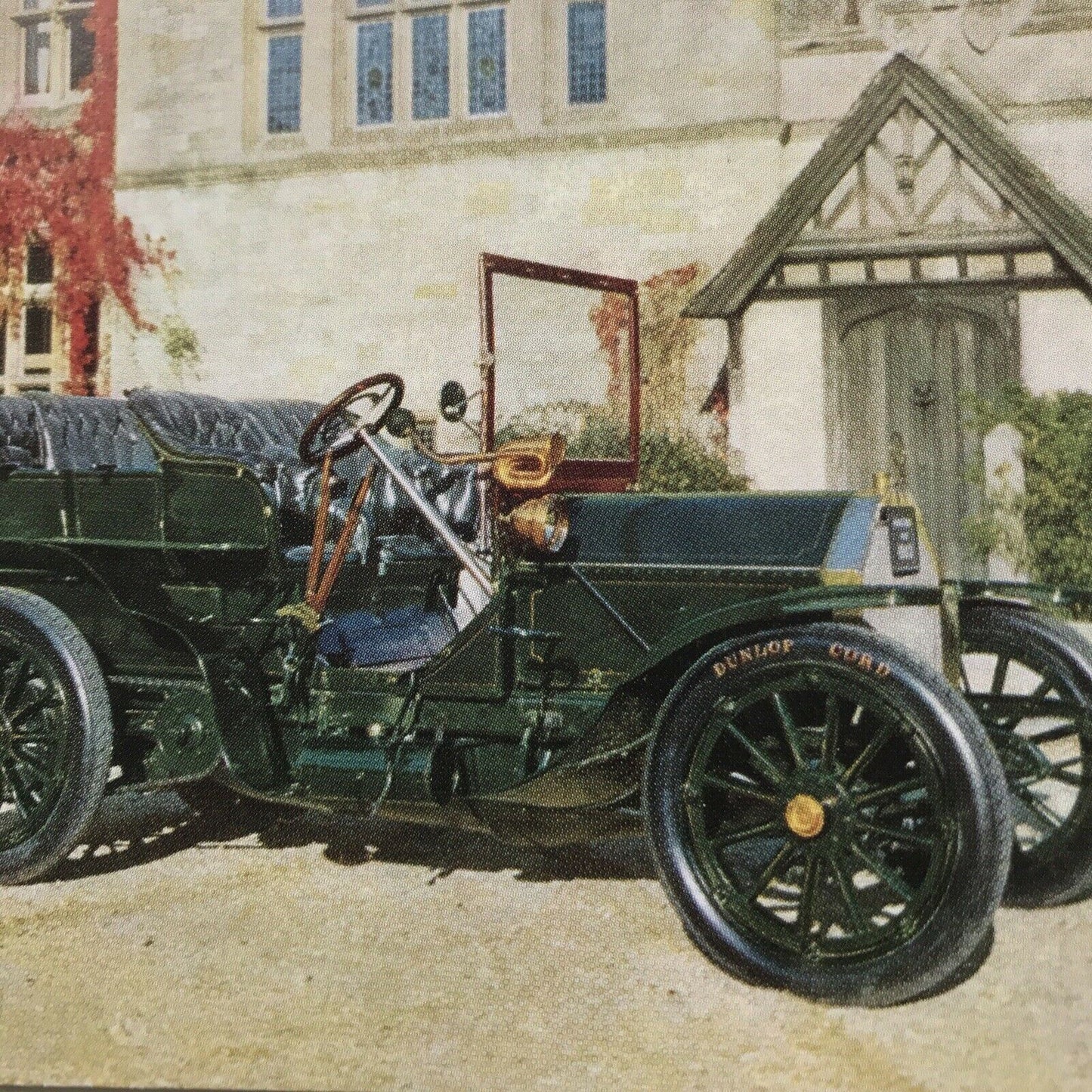 Vintage Car Postcard 1903 MERCEDES SIXTY 9 Litre Engine Montagu Motor Museum