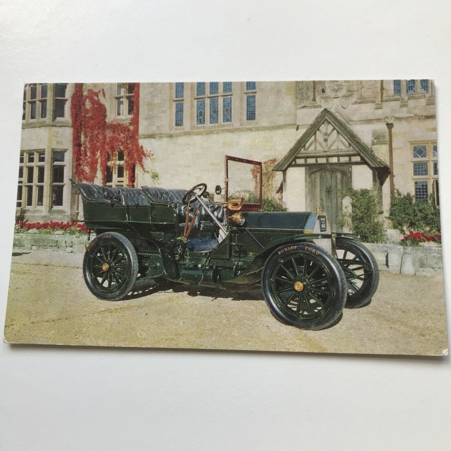 Vintage Car Postcard 1903 MERCEDES SIXTY 9 Litre Engine Montagu Motor Museum