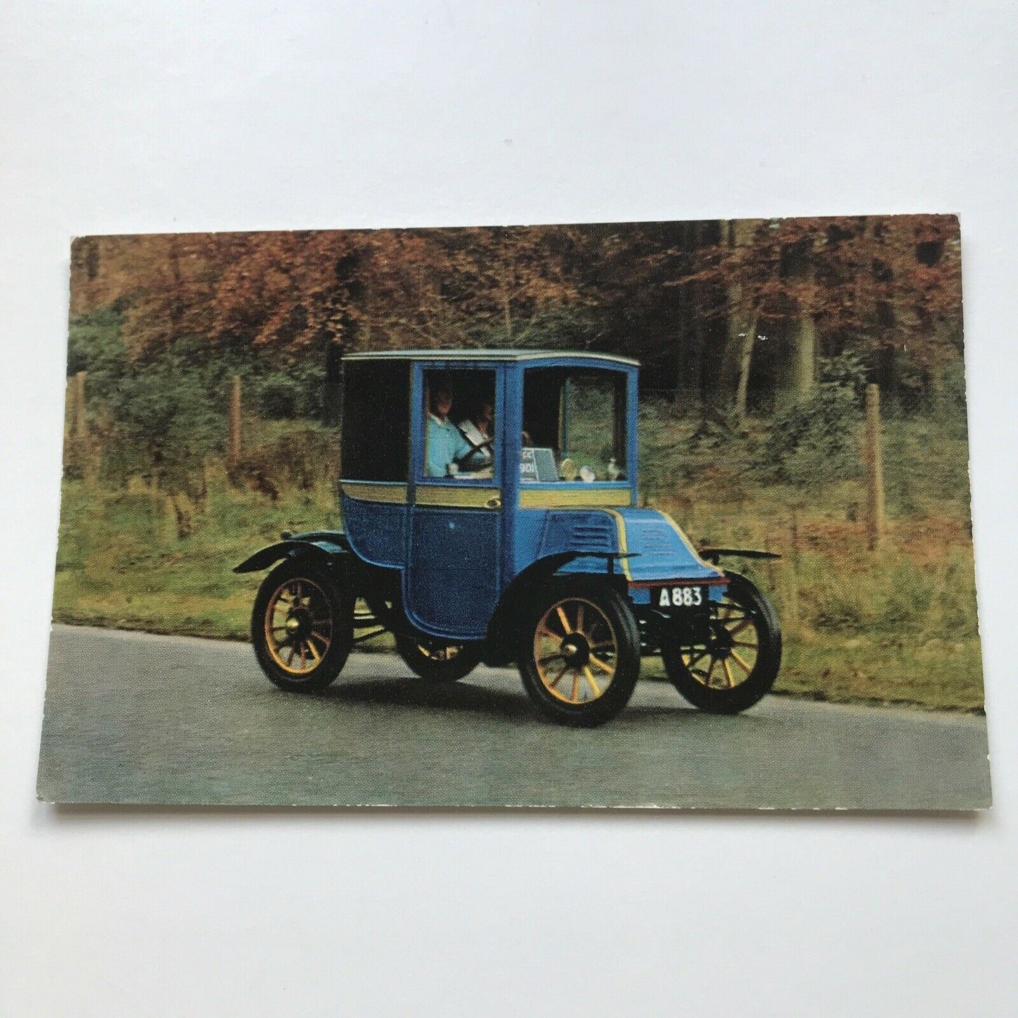 Vintage Car Postcard 1901 MMC 8hp Coupé Je Salmon Postcard