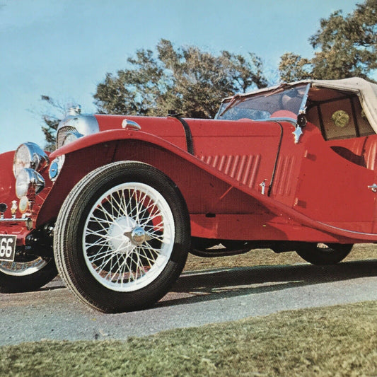 Vintage Car Postcard 1935 LAGONDA Dennis Productions Postcard