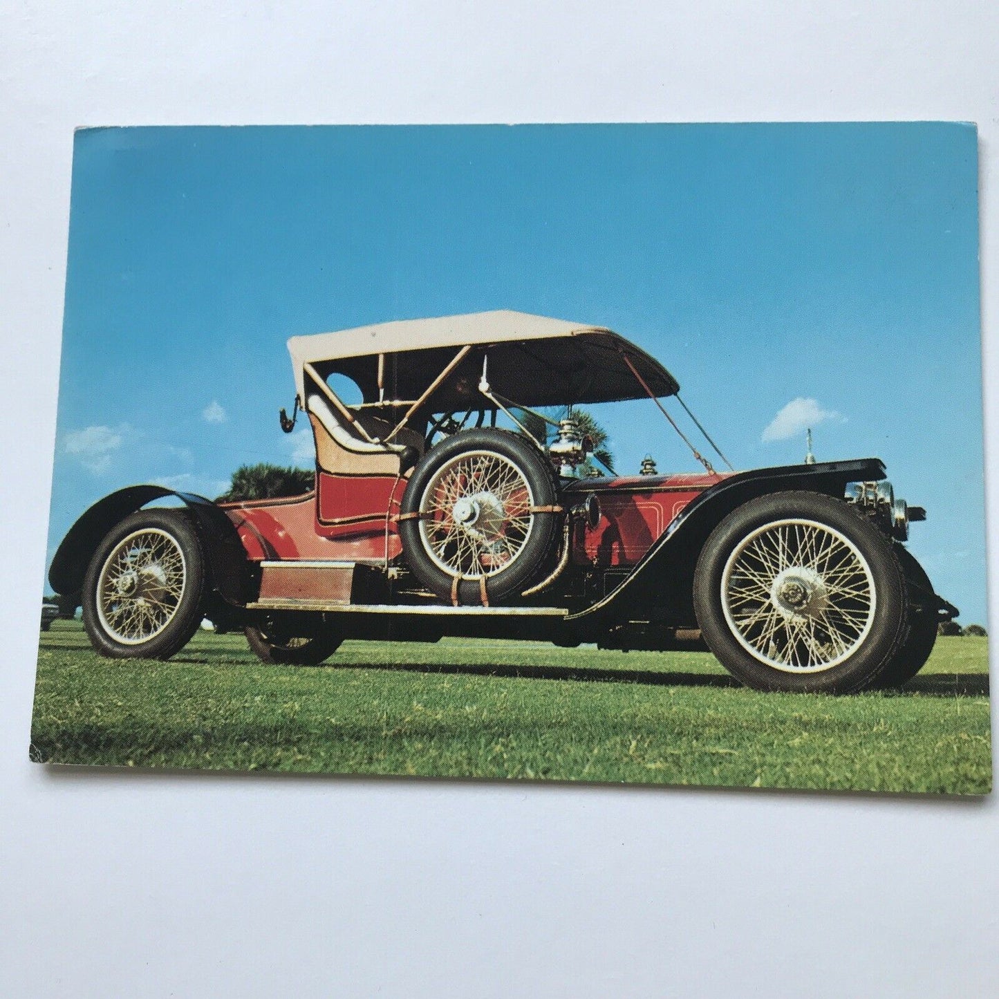 Vintage Car Postcard 1910 ROLLS ROYCE Dennis Productions Postcard