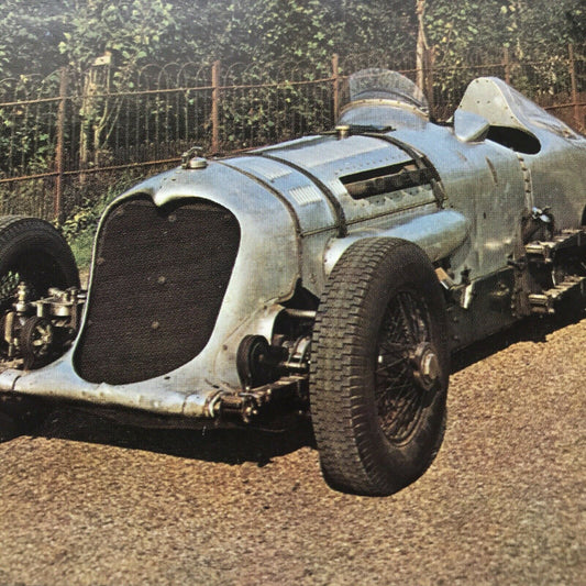 Vintage Car Postcard 1933 NAPIER-RAILTON Built For John Cobb