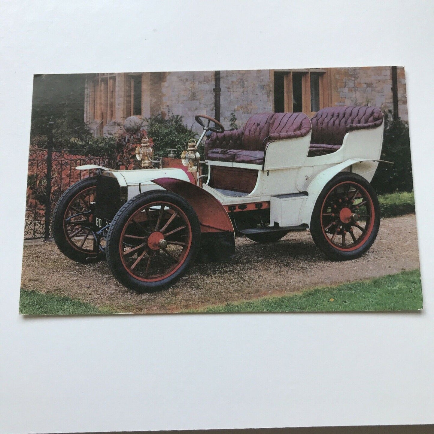 Vintage Car Postcard 1903 16hp Fiât Italian