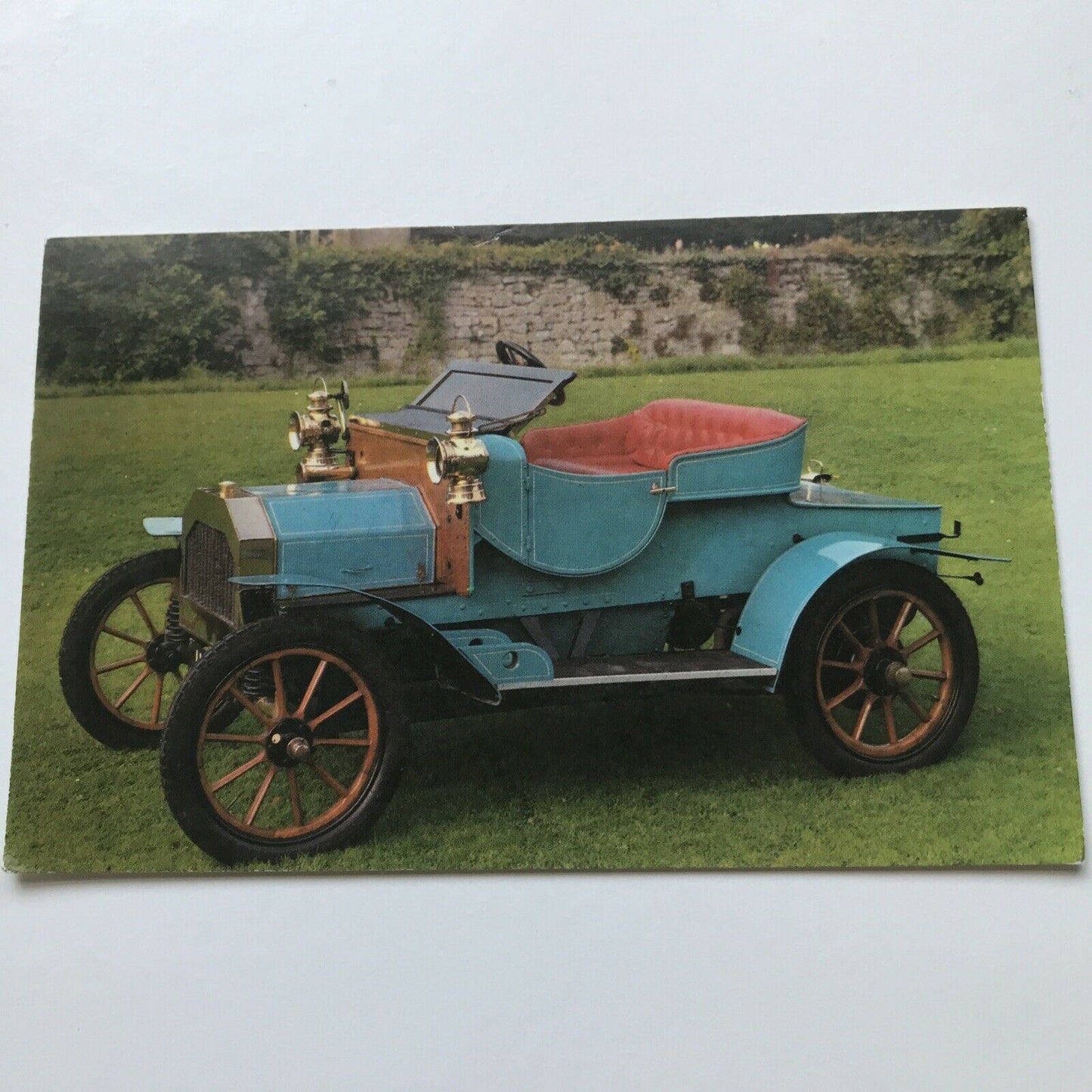 Vintage Car Postcard 1904 6hp BRUSHMOBILE British Montagu Motor Museum