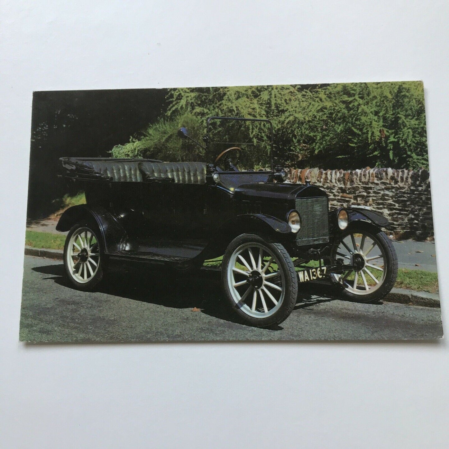 Vintage Car Postcard 1919 20hp MODEL T FORD British / American