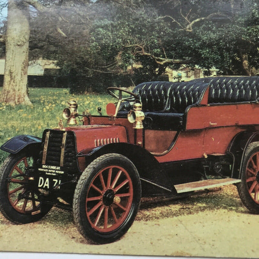 Vintage Car Postcard 1904 12hp SUNBEAM Posted 1972