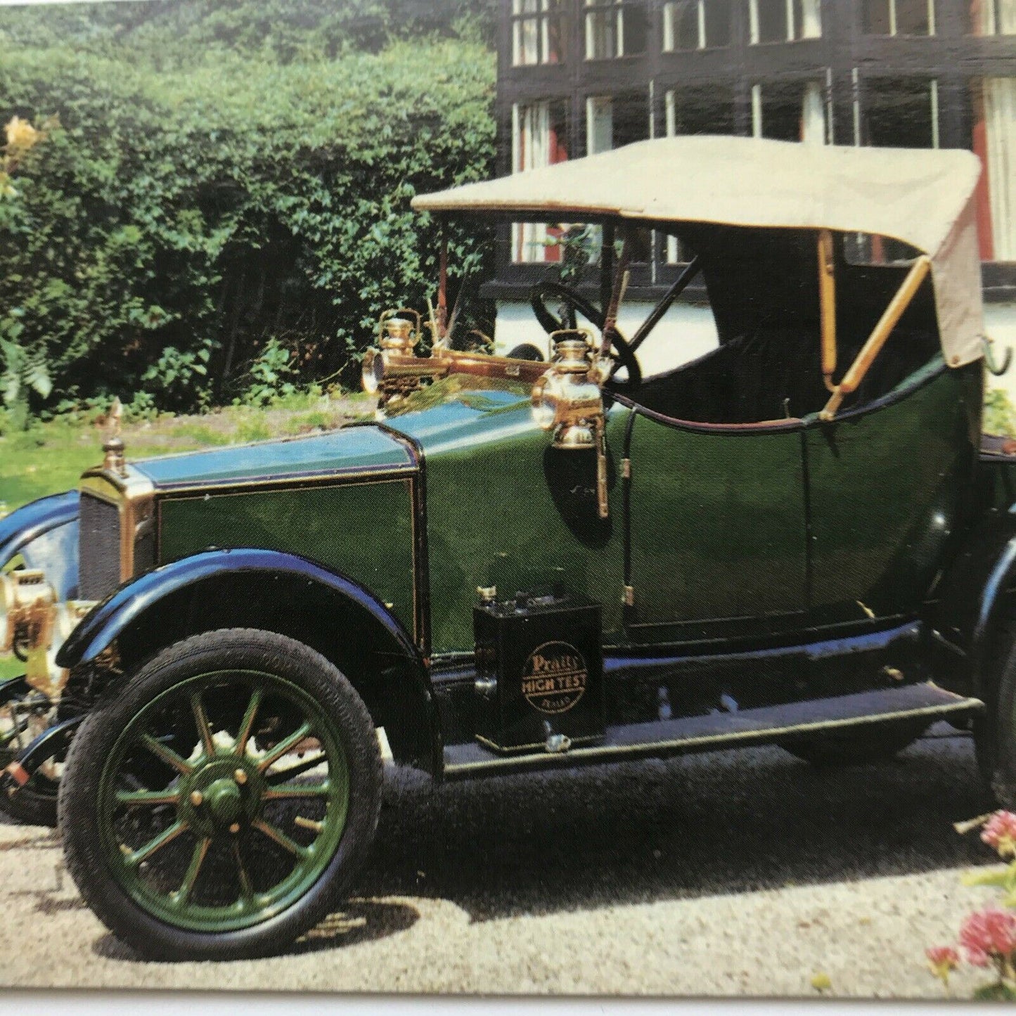 Vintage Car Postcard 1916 8hp PERRY British Owned By E D Longworth