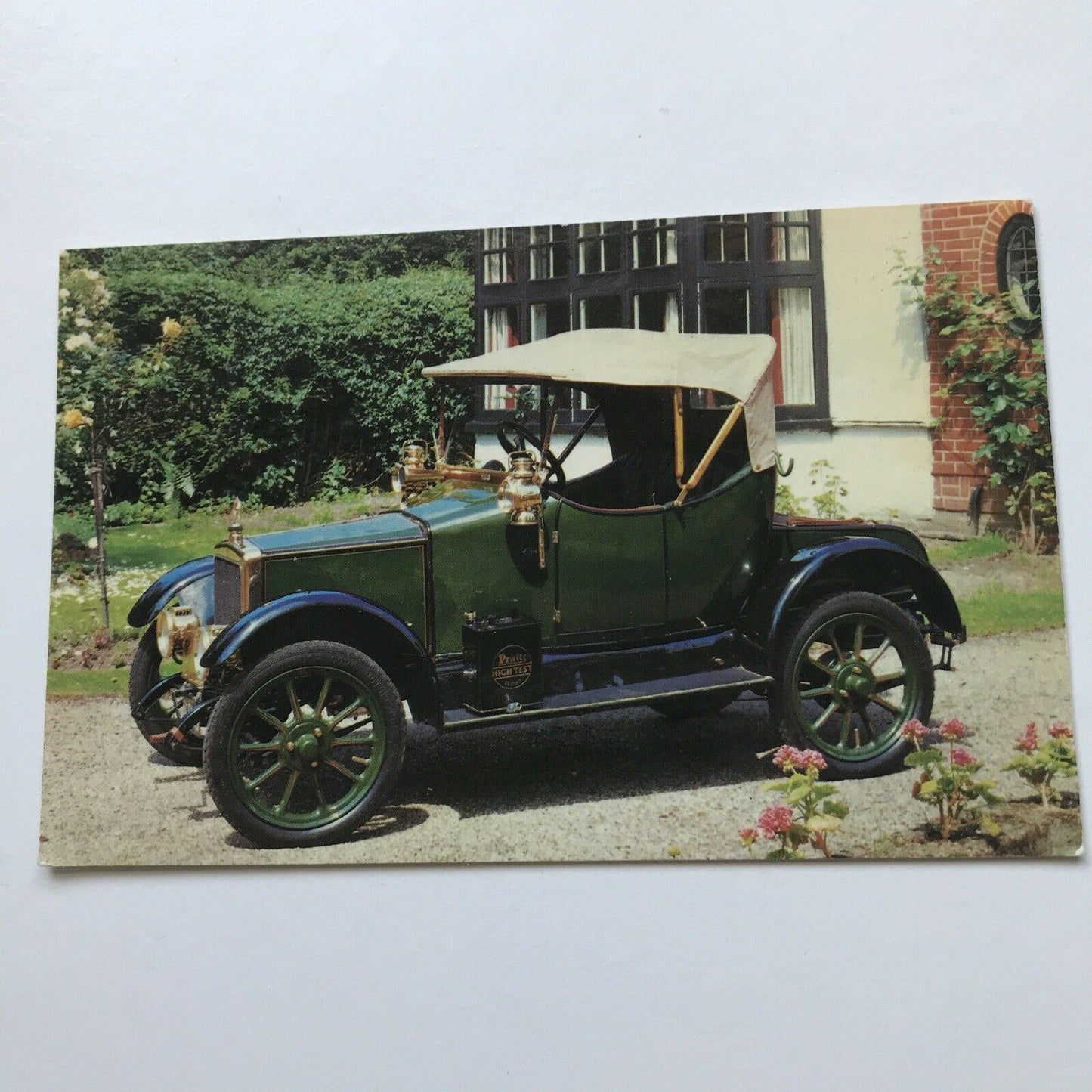 Vintage Car Postcard 1916 8hp PERRY British Owned By E D Longworth