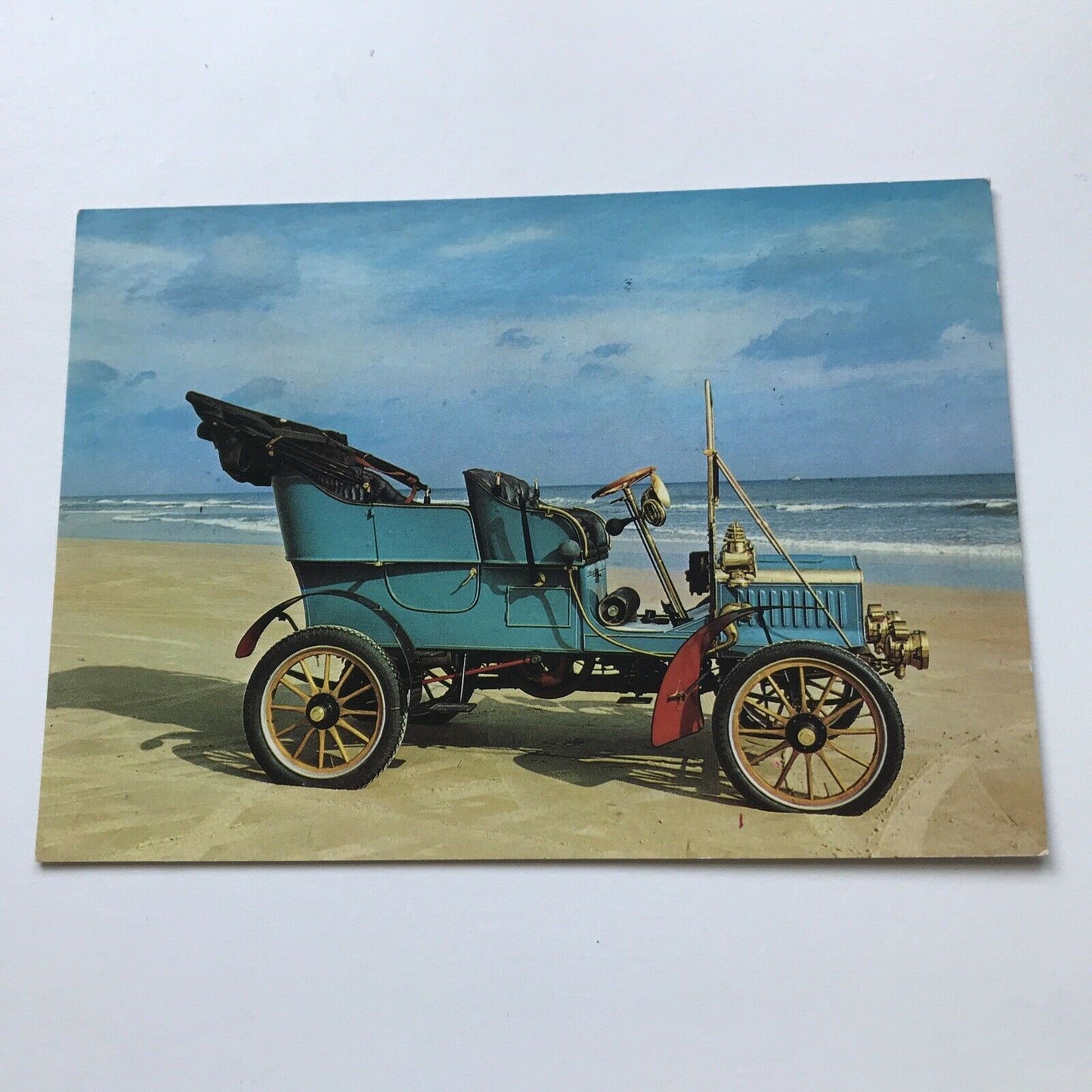 Vintage Car Postcard 1905 QUEEN USA Bible Quote On Back Proverbs 3,6