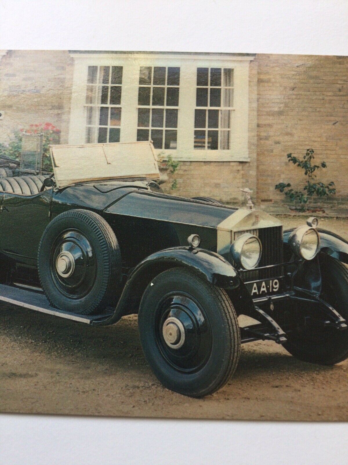 Vintage Car Postcard ROLLS ROYCE PHANTOM I