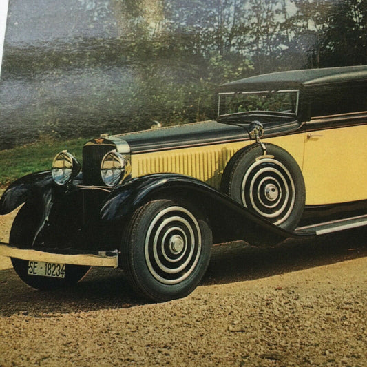 Vintage Car Postcard 1928 HISPANO-SUIZA SE 18234